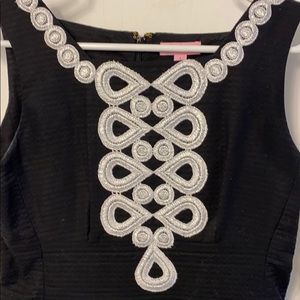Lilly Pulitzer size 4 black dress